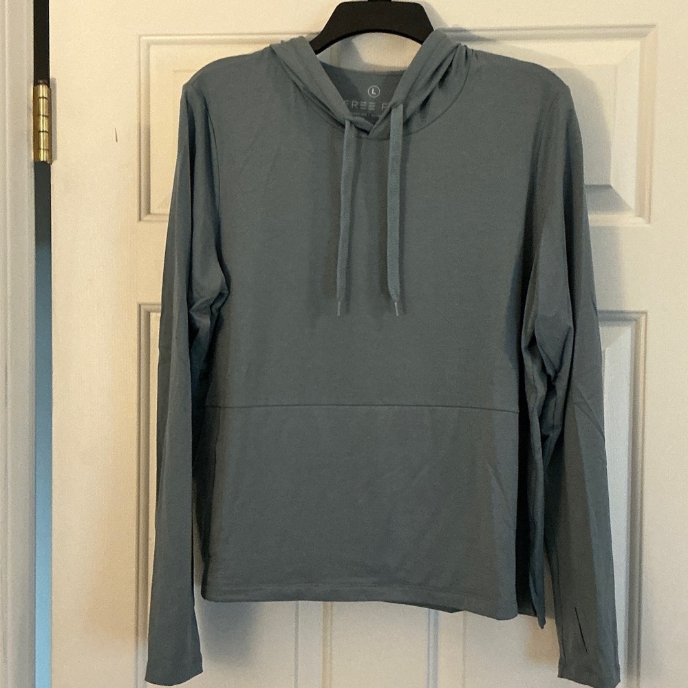Free Fly Women’s Bamboo Hoodie Pullover Seafoam Green Size Large